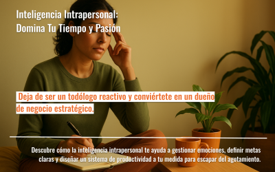 Inteligencia Intrapersonal: Domina Tu Tiempo y Pasión
