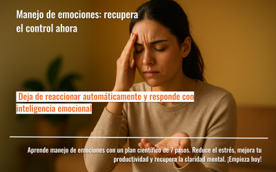 Manejo de emociones: recupera el control ahora